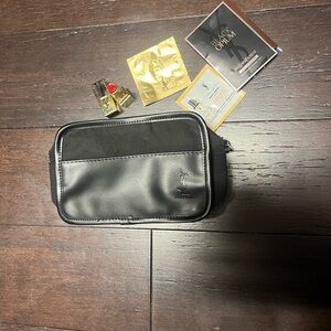 Yves Saint Laurent Black Toiletry Bag
